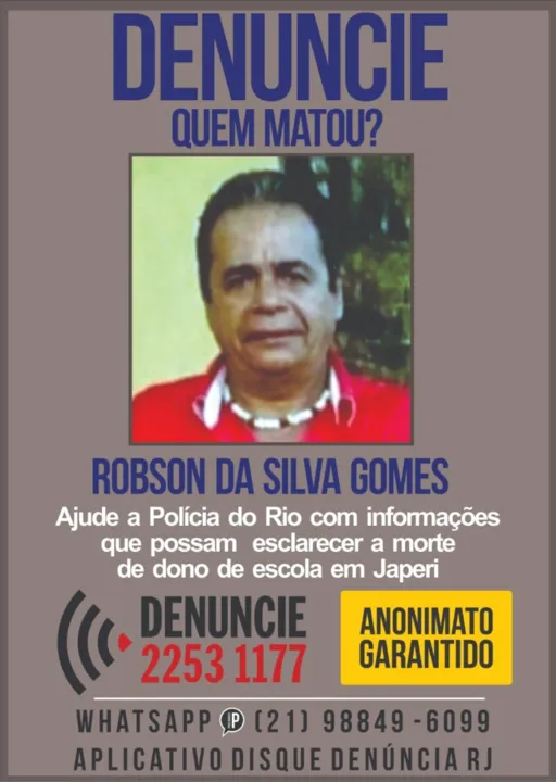 Diretor da escola reagiu a um assalto