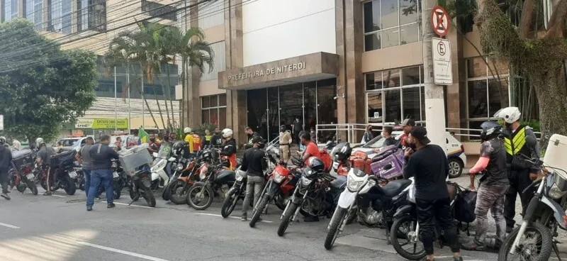 Os motoboys fizeram uma manifestação sobre o caso na última quarta-feira (12)