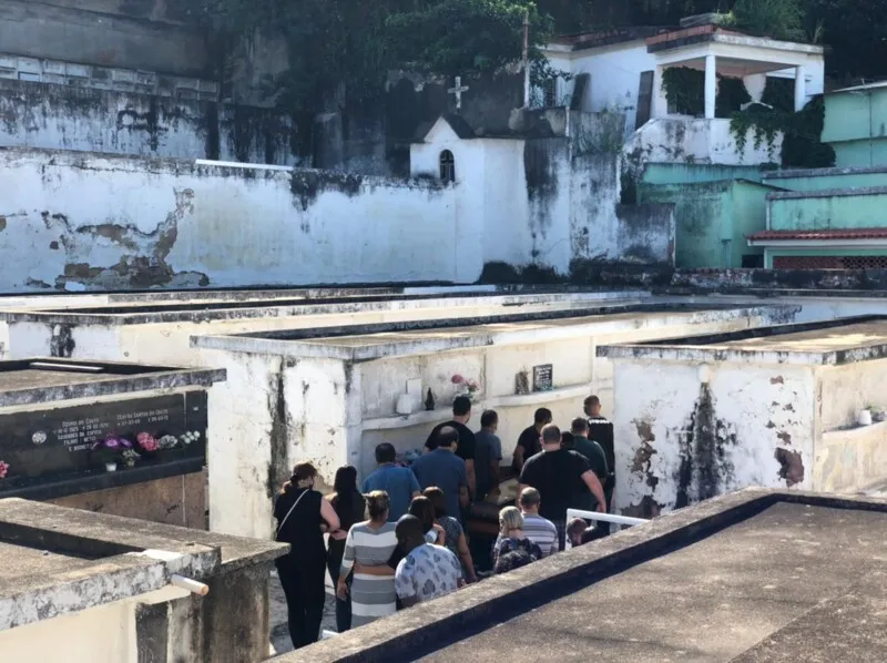 Sepultamento aconteceu no Barreto
