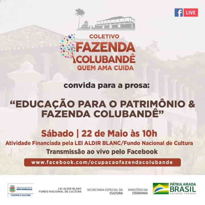 O próximo evento ocorrerá neste sábado (22)
