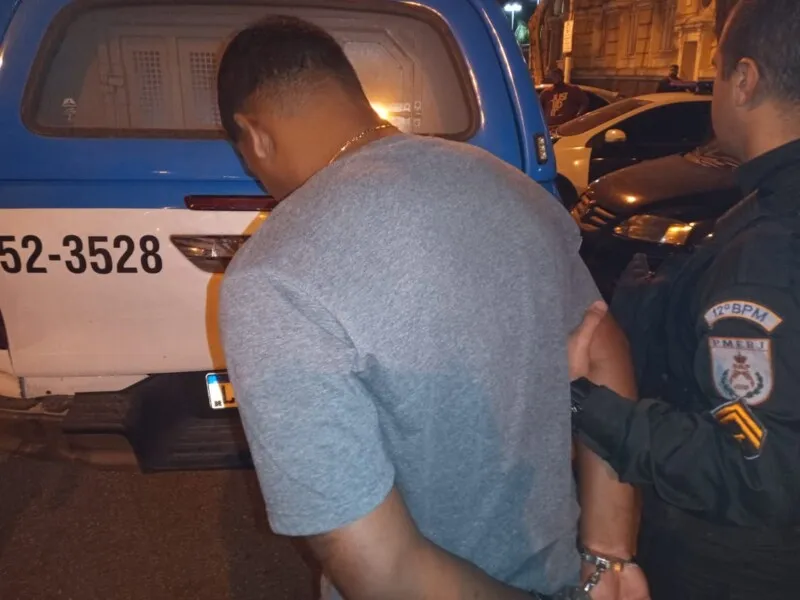 Ele foi preso na comunidade da Grota, em Niterói 