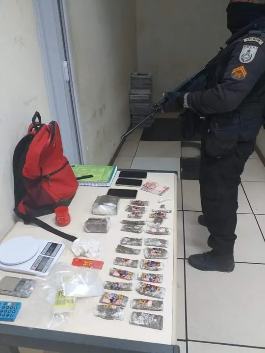 Polícia chegou ao local após informações da equipe de coleta de dados