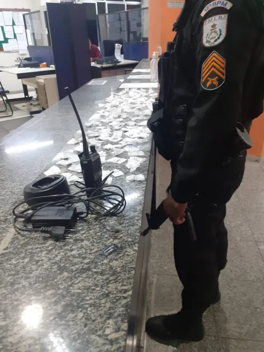 Ele já possuía uma passagem na polícia por tráfico de drogas