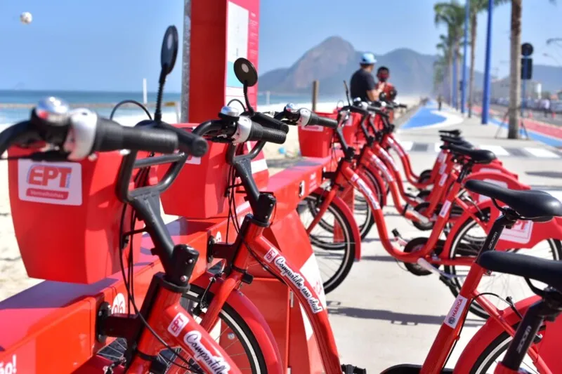 Com essa inauguração, o sistema das bicicletas compartilhadas chega a quatro estações
