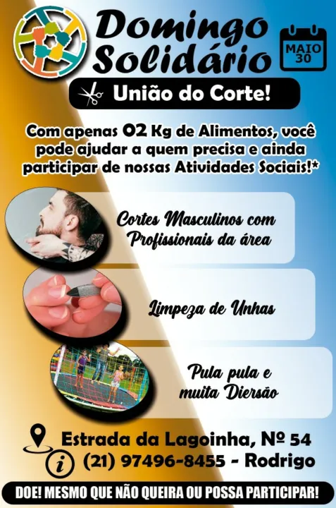 Evento ocorrerá amanhã (30)