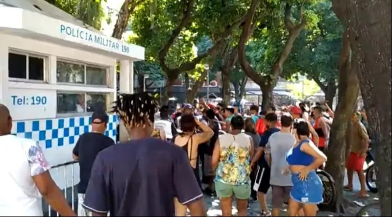 A confusão aconteceu nessa quinta-feira (3) 

