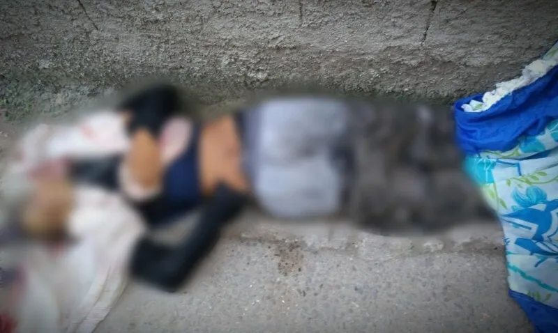 Corpo foi colocado às margens da rodovia 