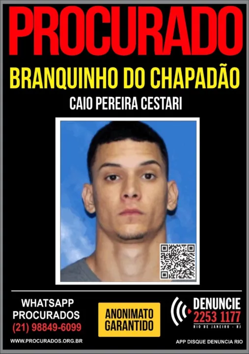 Ele é procurado pelo crime contido na Lei Maria da Penha 
