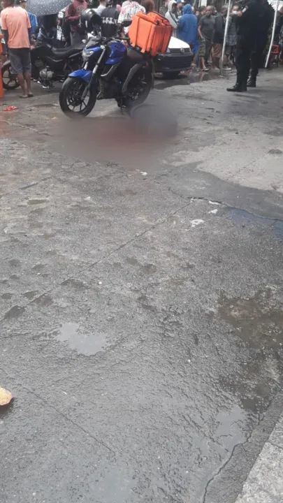 Bandidos atacaram um bar 
