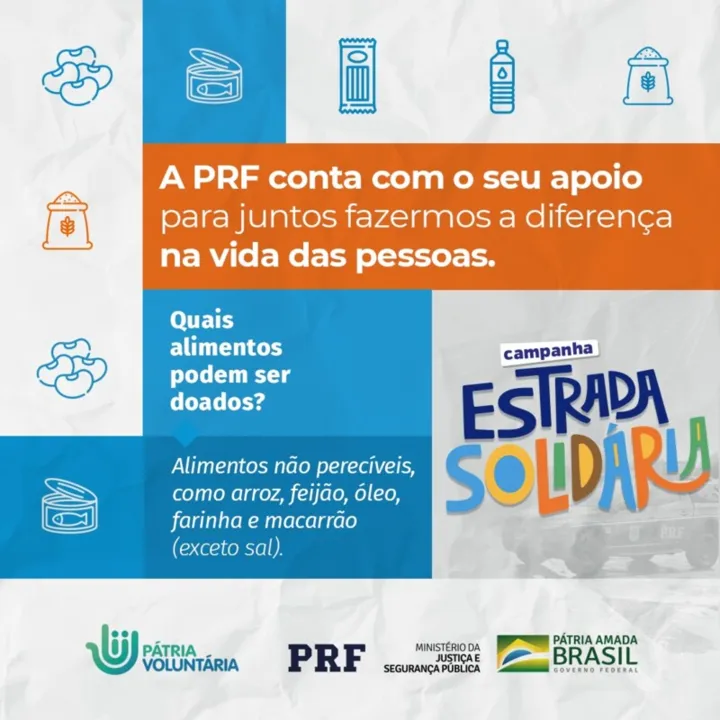 . O objetivo da ação, que será realizada do dia 30 de junho a 8 de agosto, é arrecadar alimentos para doar a indivíduos em situação de vulnerabilidade
