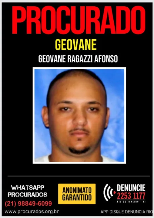 Geovane está sendo procurado 