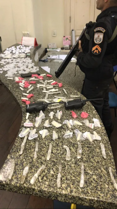 Material foi apresentado na delegacia