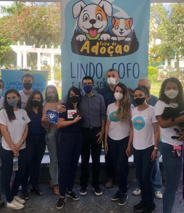 Muitos animais ganharam um novo lar neste fim de semana