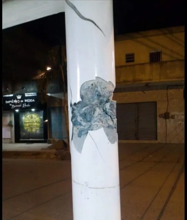 Disparos atingiram uma igreja