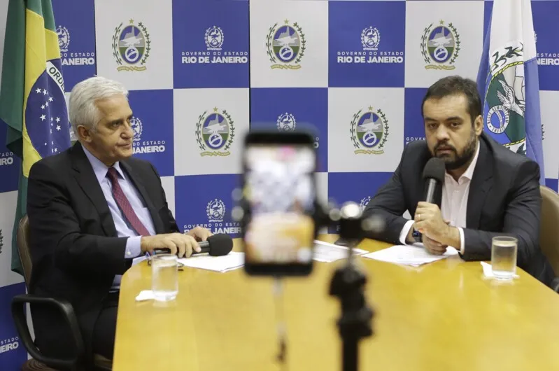 Governador em exercício e secretário de Educação, Comte Bittencourt, apresentam novidades para a Educação em 2021