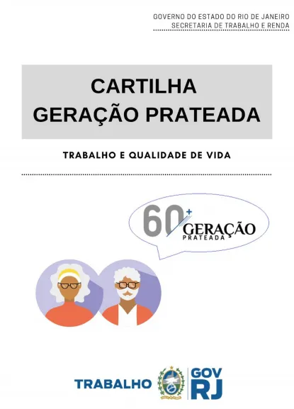 Imagem ilustrativa da imagem Governo do Rio lança cartilha para estimular inserção de idosos no mercado de trabalho