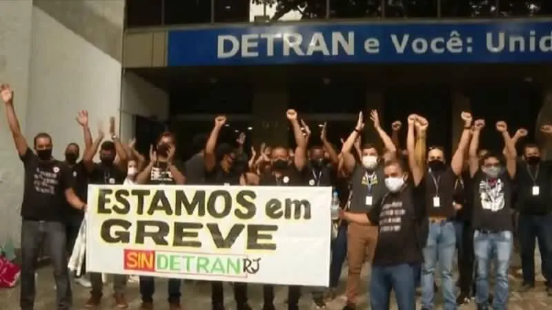 Imagem ilustrativa da imagem Greve dos servidores do Detran é suspensa pela Justiça do Rio