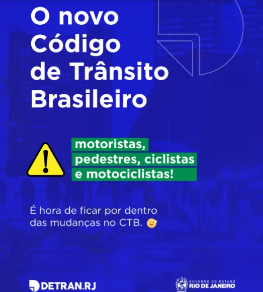 Imagem ilustrativa da imagem Detran-RJ lança e-book com as principais mudanças no Código de Trânsito Brasileiro