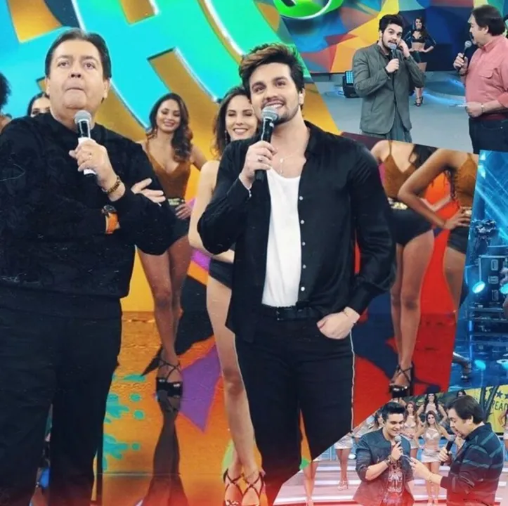Imagem ilustrativa da imagem Luan Santana posta homenagem especial ao apresentador Faustão