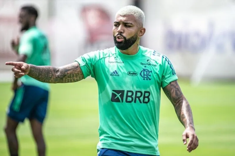 Gabigol era dúvida junto com Arrascaeta, mas ambos devem jogar contra o Inter