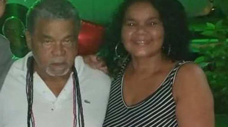 Denize da Silva Ribeiro, junto com seu pai  o diretor de carnaval Laíla