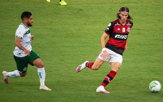 Imagem ilustrativa da imagem Retrospecto: Flamengo tem 51% de aproveitamento contra o Goiás no Brasileirão