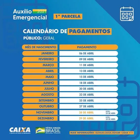 Valores já podem ser movimentados pelo aplicativo CAIXA Tem e na

Rede Lotérica de todo o Brasil