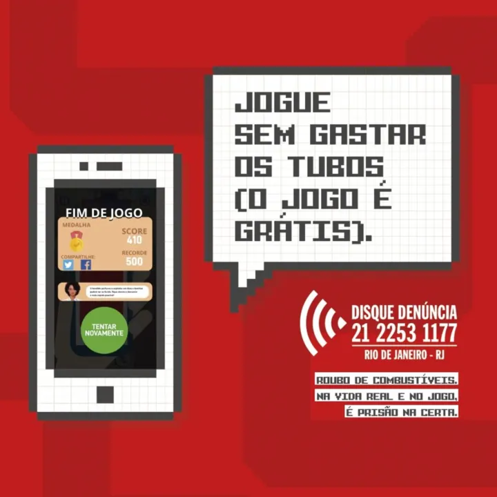O jogo é gratuito e está disponível para baixar e jogar em celulares Android e iPhone (iOS).