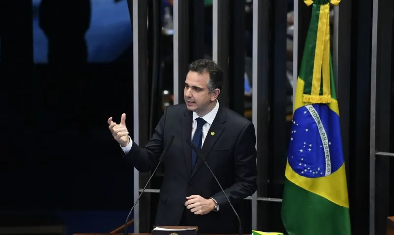 Imagem ilustrativa da imagem Rodrigo Pacheco é eleito presidente do Senado