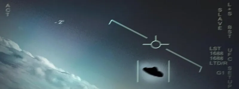 Os OVNIs foram identificados por pilotos de aviões de caça