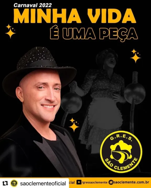 Tema do enredo será "Minha Vida é uma Peça"