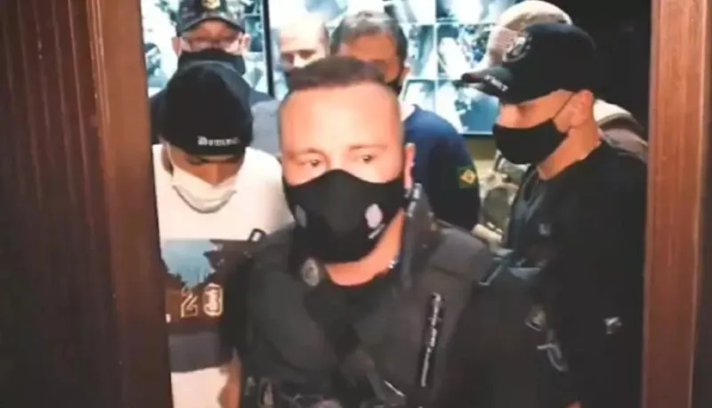 O jogador assinou um termo se comprometendo a prestar depoimento