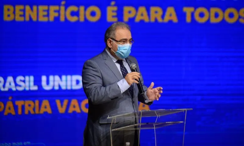 Queiroga acrescentou que o Brasil tem um trabalho diuturno para ter mais vacinas.