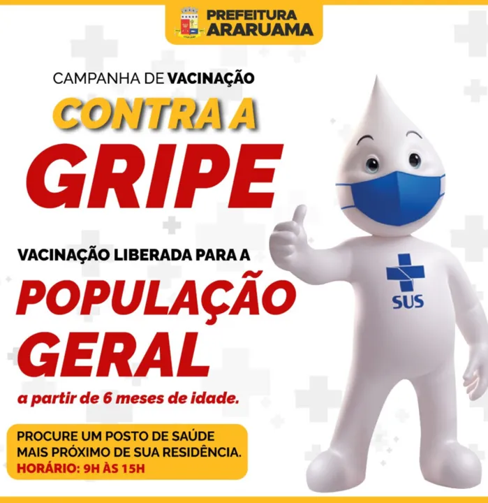 Basta procurar um posto de saúde mais próximo da sua casa