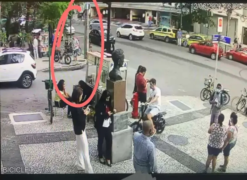 'Lourão' foi reconhecido por um dos guardas do shopping