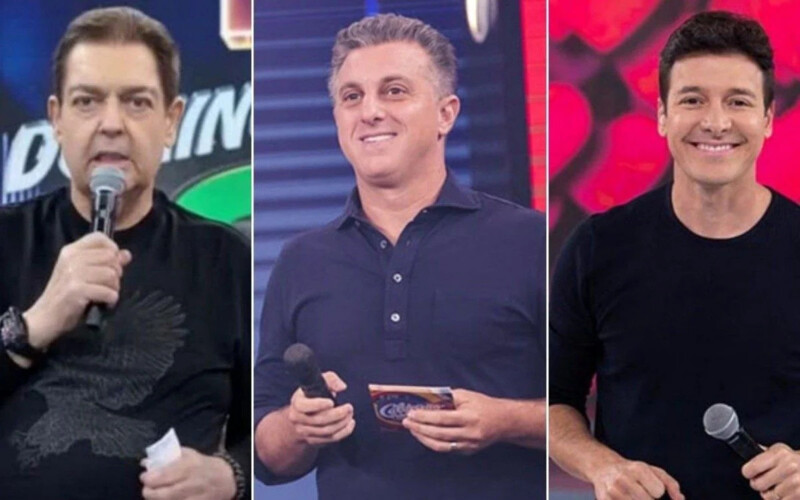 Faustão e Luciano Huck foram parar no Complexo RP pra fazer um combo d