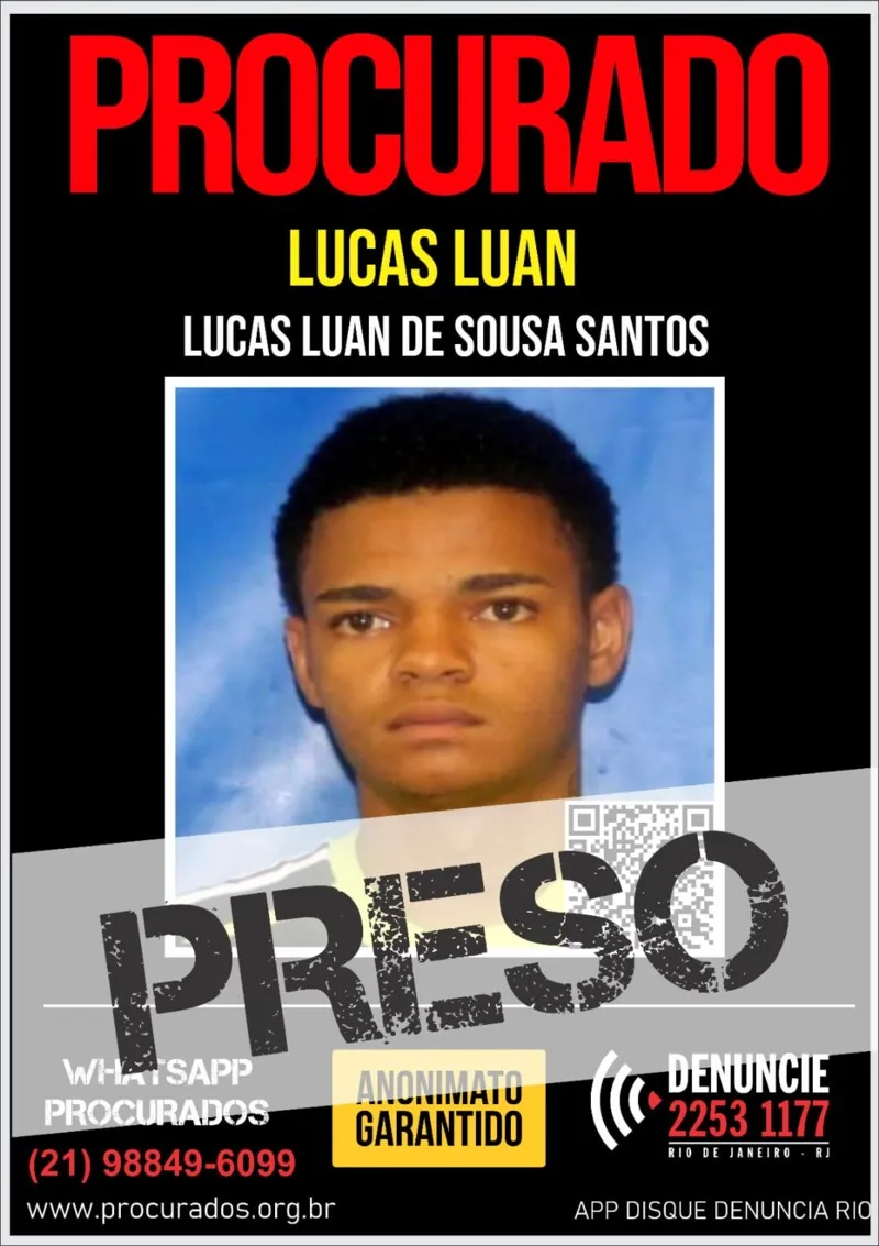 Lucas foi preso 