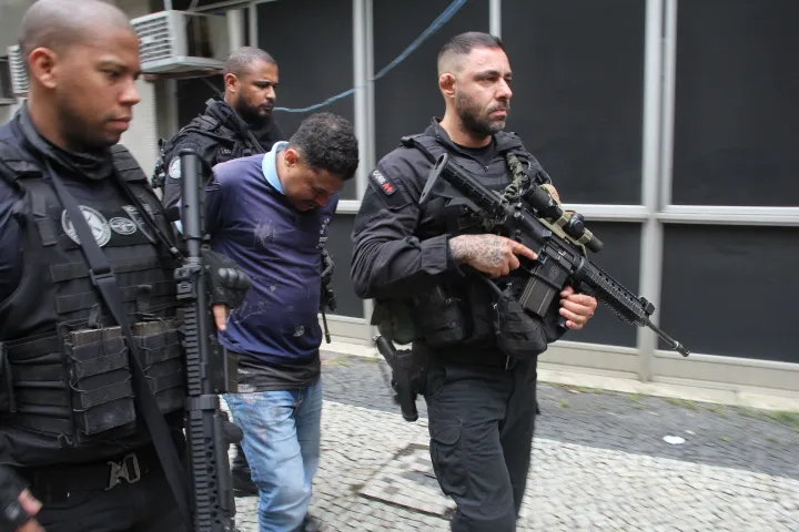 Prisão em flagrante durante megaoperação