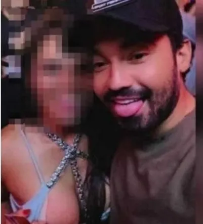 Francieli e Fernando se encontraram em um bar 