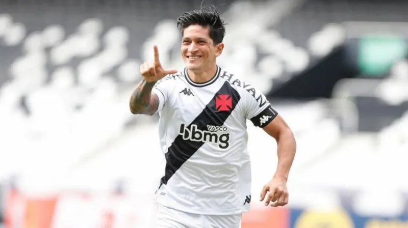 German Cano foi o artilheiro do Vasco nas duas temporadas que atuou pelo clube