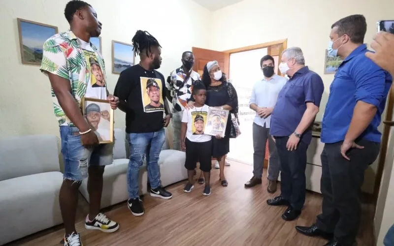 O espaço leva o nome do congolês, brutalmente assassinado a pauladas, no dia 24 de janeiro de 2022.