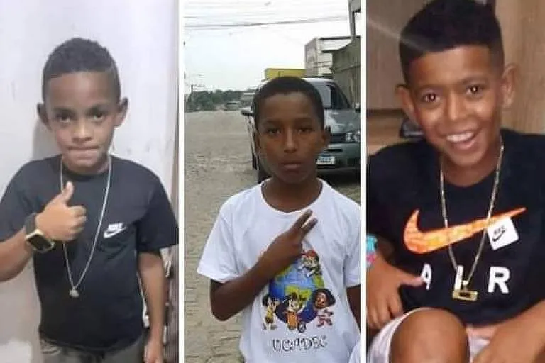 Lucas Matheus, Alexandre e Fernando Henrique estão desaparecidos desde 27 de dezembro de 2020