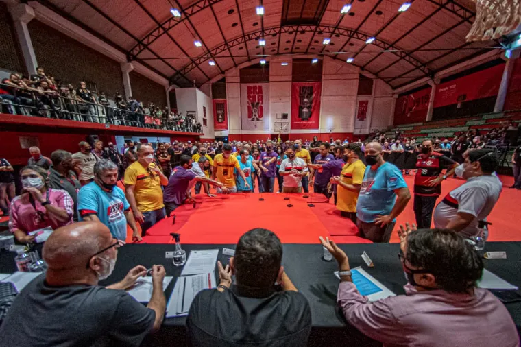 Mandatário rubro-negro, que recebeu 1.301 votos, seguirá à frente do Clube no próximo triênio 2022-24