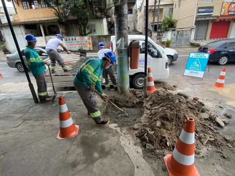 A Águas do Rio no momento está desenvolvendo 100 obras nas 27 cidades em que atua