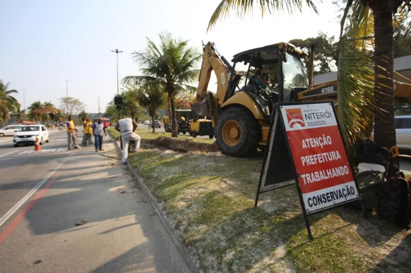 Serão 2,3 quilômetros entre áreas novas e requalificadas ao longo de toda a Avenida Quintino Bocaiúva, em São Francisco, e da Avenida Silvio Picanço, em Charitas