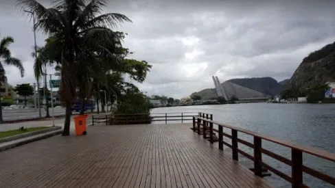 O canal da Barra da Tijuca, local onde o corpo foi encontrado