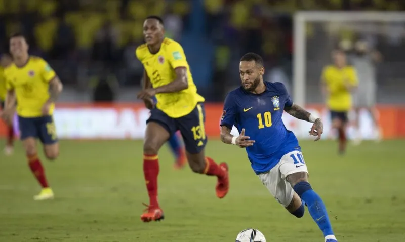 Imagem ilustrativa da imagem Copa do Mundo: Brasil encara Colômbia nas Eliminatórias