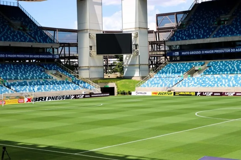 Arena Pantanal, em Cuiabá, será palco da Supercopa