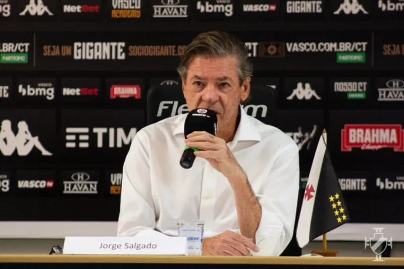 Salgado busca investidores interessados no projeto SAF do Vasco