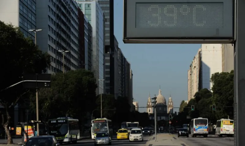 Cidade do Rio registrou 39,2°C